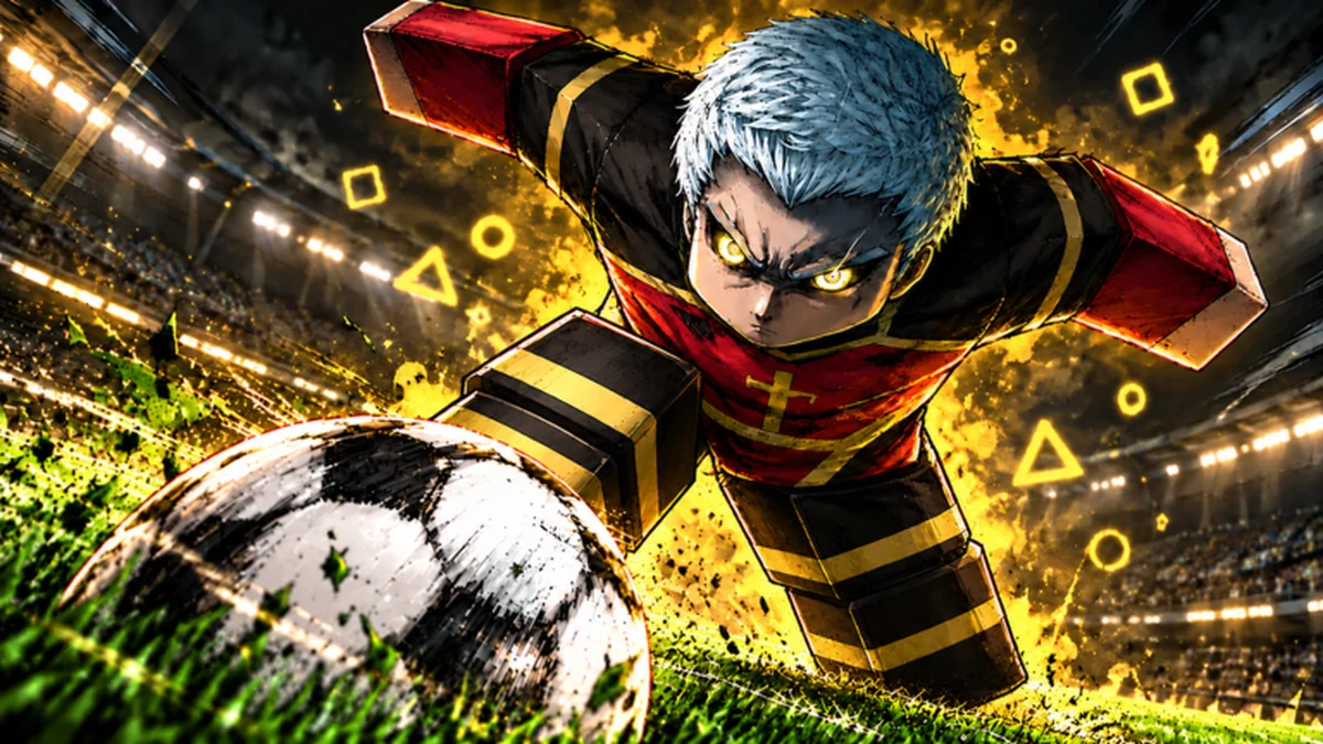 Official Start Your Blue Lock Career soccer artwork